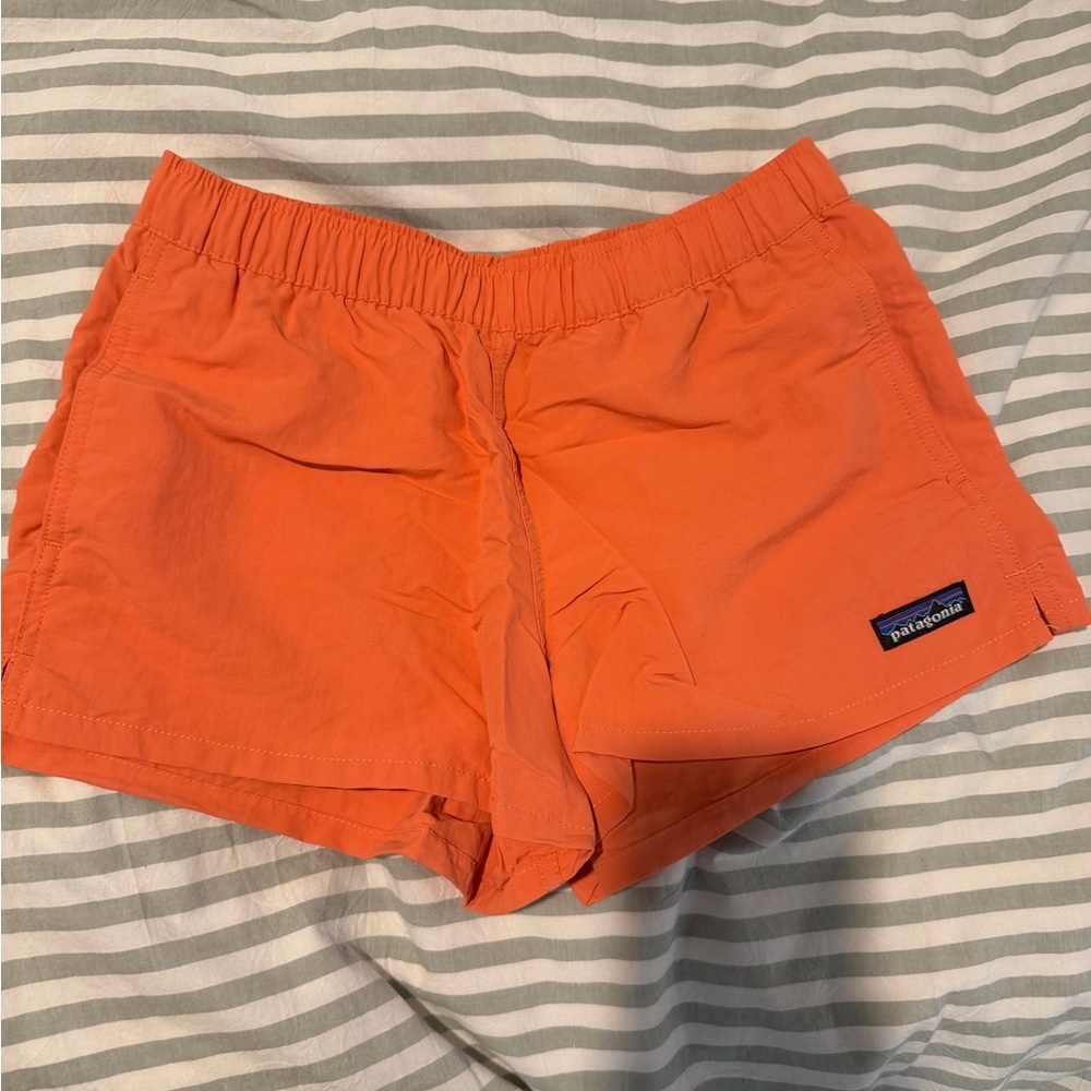 Patagonia Women's Vibrant Orange Athletic Shorts